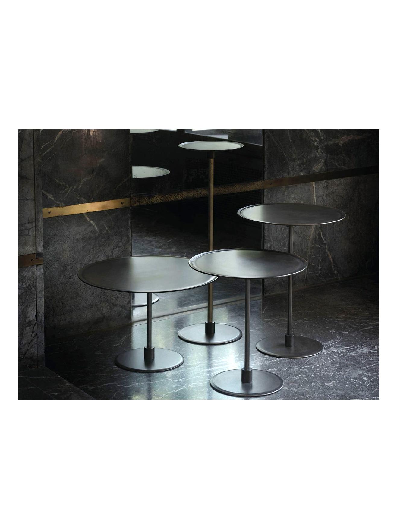 Gong Coffee Table H. 35 - Matt Bronze