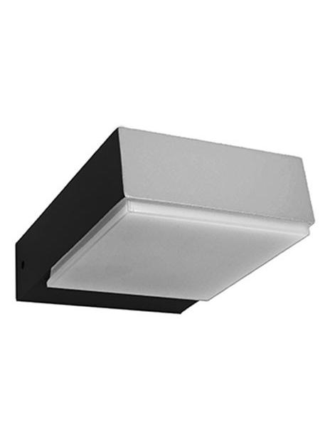 Zafferano Alu 7W slim rectangular led ceiling lamp