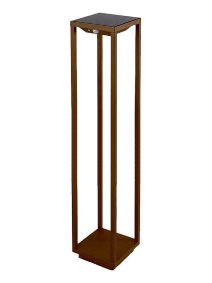 Zafferano Home Solar led bollard with solar panel