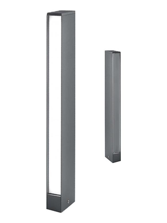 Zafferano Slat led floor bollard lamp