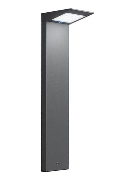 Zafferano Solar led bollard solar panel and battery