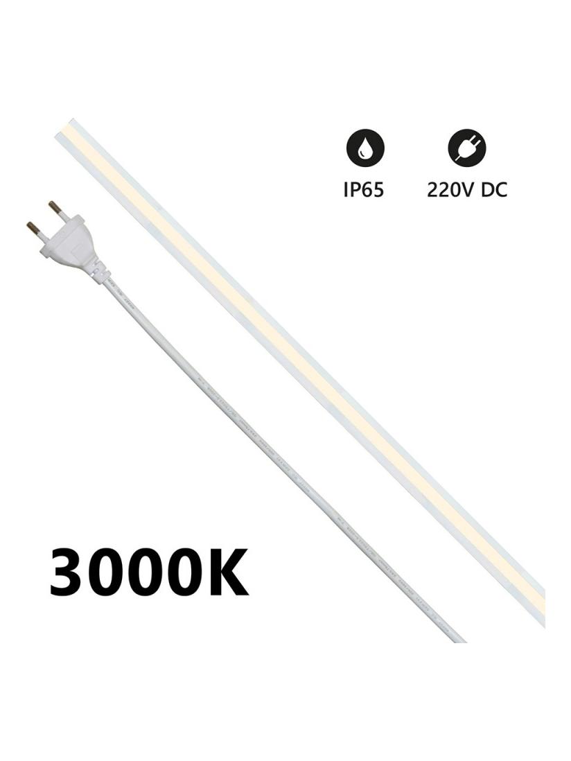 Strip LED COB Milky 20M 14W/m 220V IP65 dimmerabile