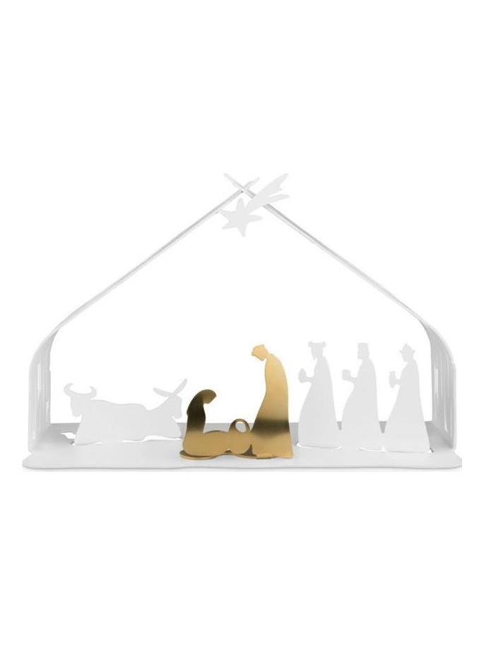 Bark Crib Christmas Decoration