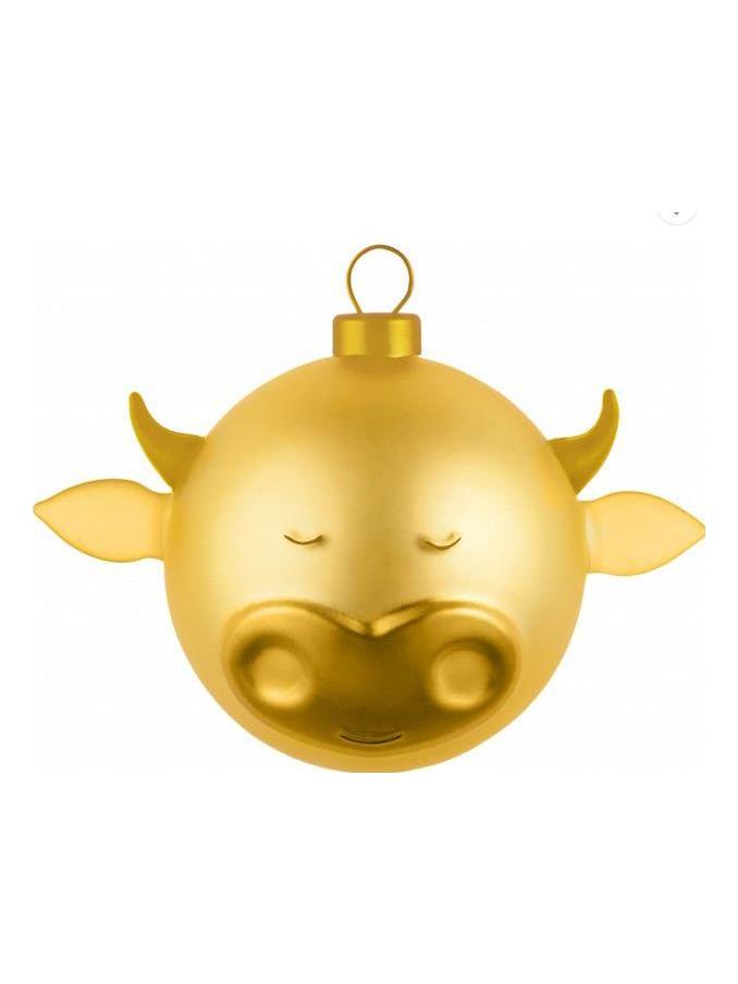 Bue Gold Christmas Tree Ball