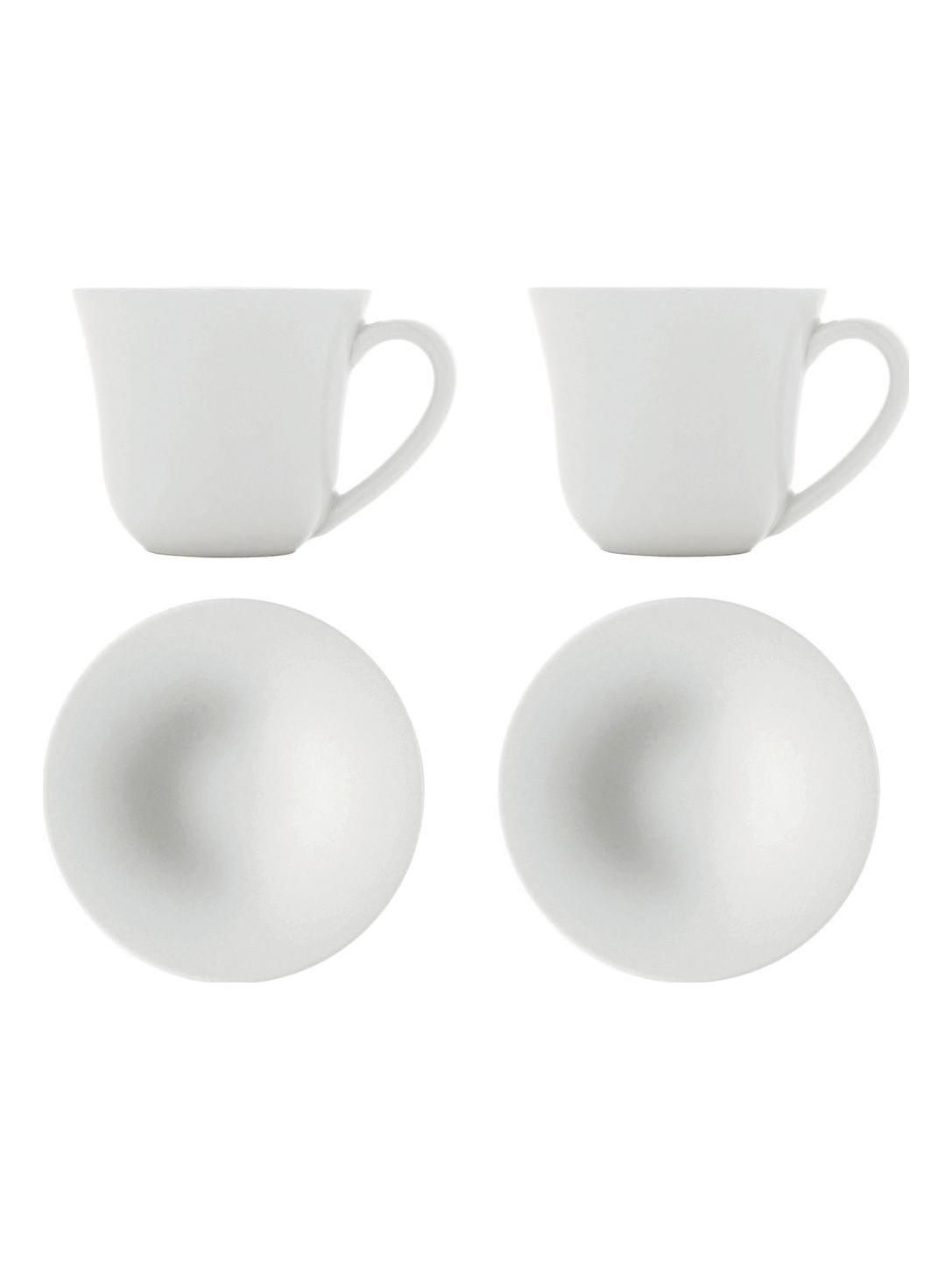 Ku Mocha Cup + Saucer - Set 2pc