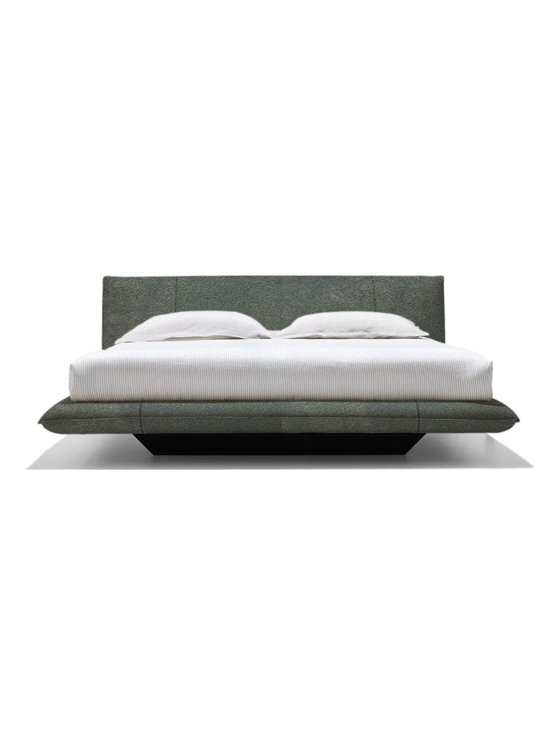 Volo Bed - L. 160 cm P. 200 cm / cat. Teknofibra 18 Verde/Smeraldo