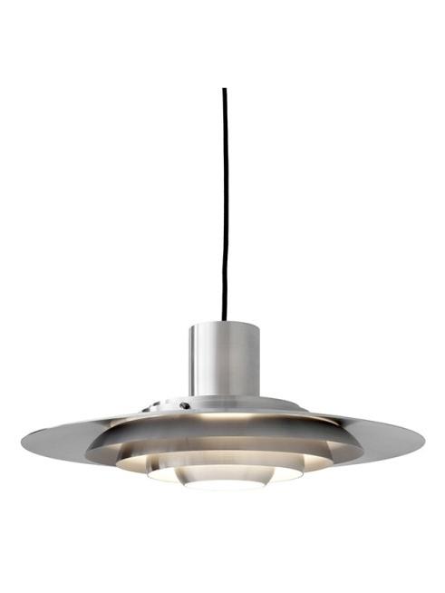 P376 KF1 Suspension Lamp in Aluminum