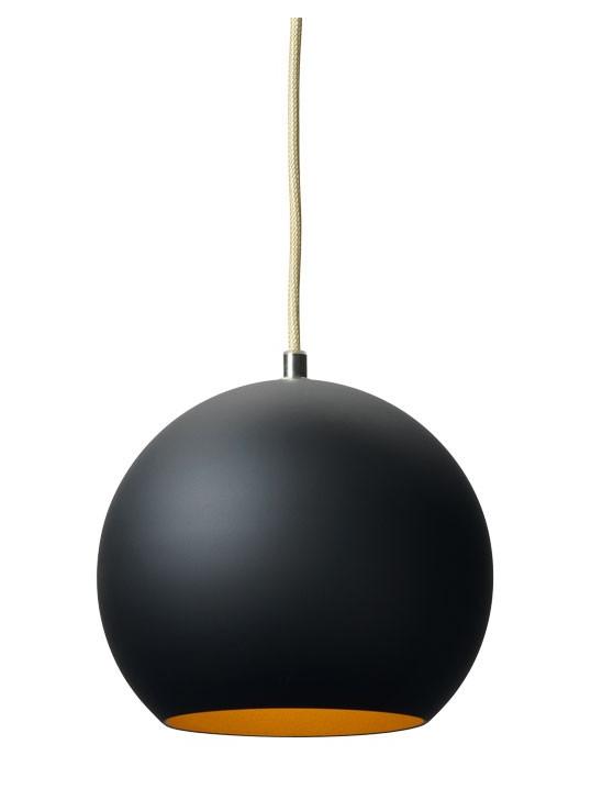 Topan VP6 Black-Gold Pendant Lamp