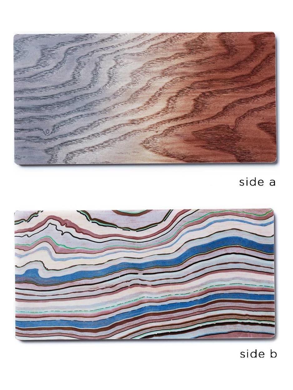 A Tribute to Wood Tapas Board-Brown / Grey-Small