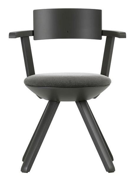 Rival Chair KG002 - 3D-knit Fabric Black/White / Structure Asphalt