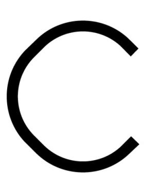 Artemide Alphabet of Light lowercase letters