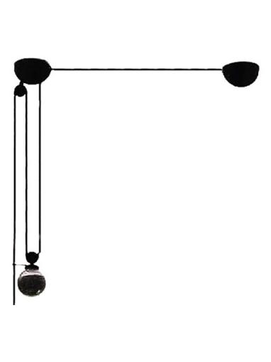 Artemide decentralized ceiling rose for Aggregato Saliscendi