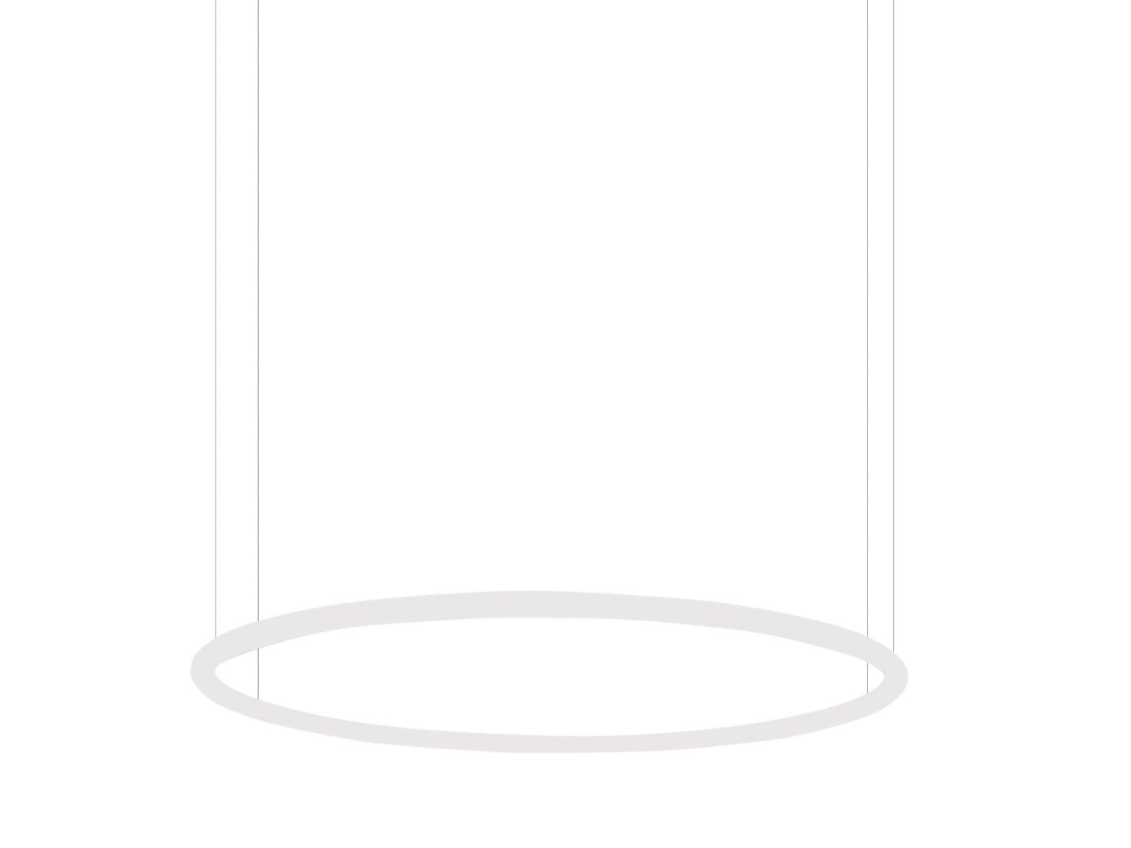 Alphabet of Light Circular Suspension Lamp