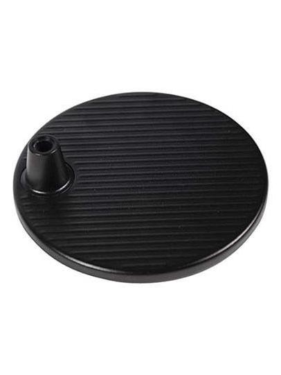 Base 200 mm for Tolomeo Table Black Aluminum