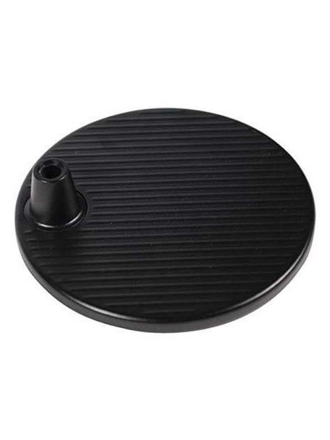 Base 230 mm for Tolomeo Table Black Aluminum