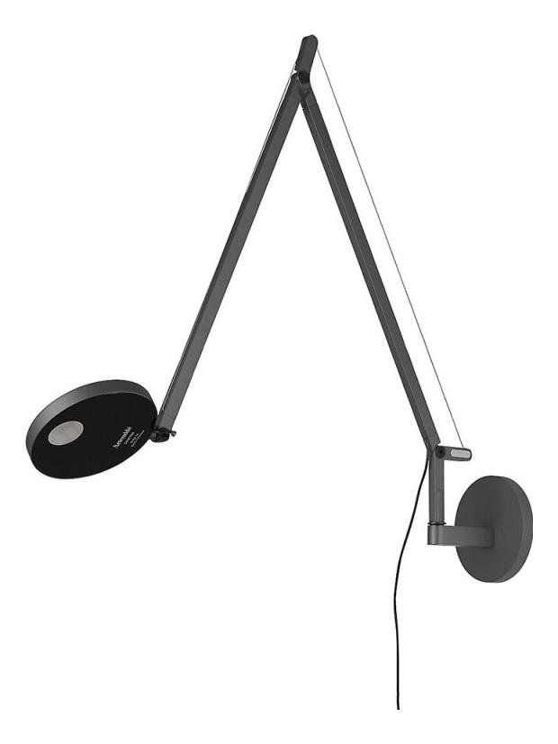 Demetra led wall lamp anthracite grey