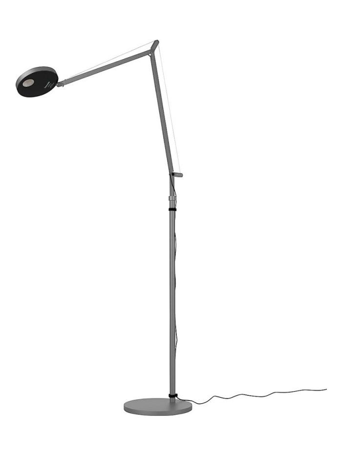 Demetra Reading Floor LED Lamp Anthracite Gray Color