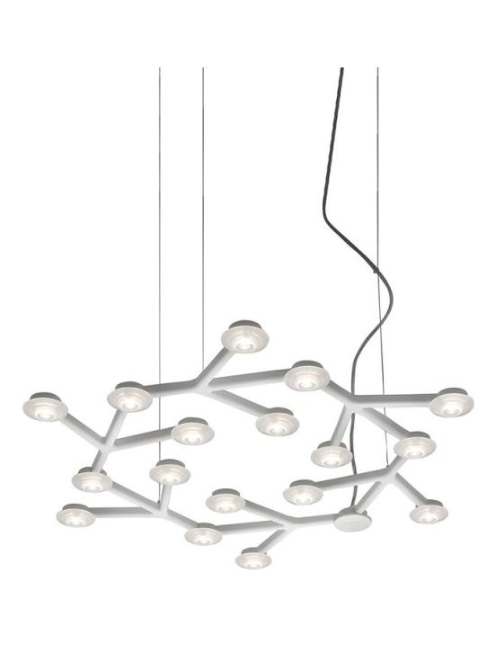 LED NET CIRCLE APP Circular Suspension Lamp