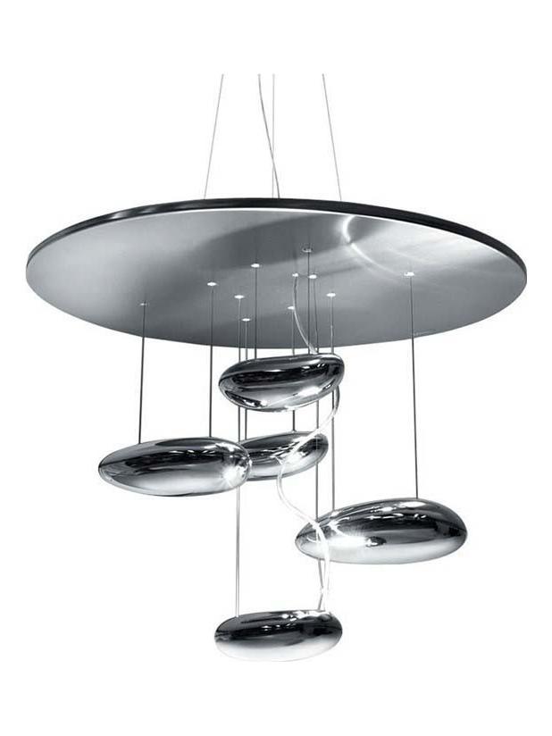 Mercury Mini LED Suspension Lamp Polished Chrome