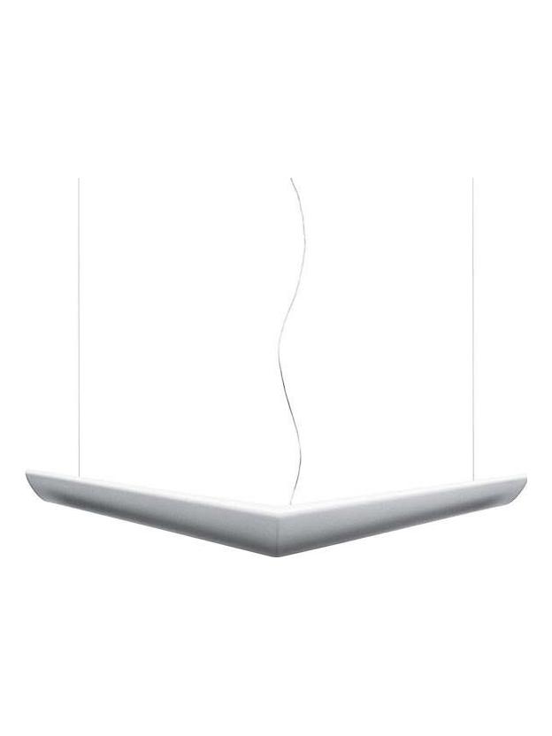 Mouette led 68W white suspension lamp