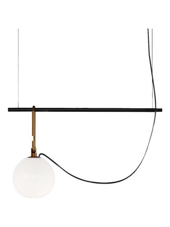 nh S1 22 suspension lamp brass