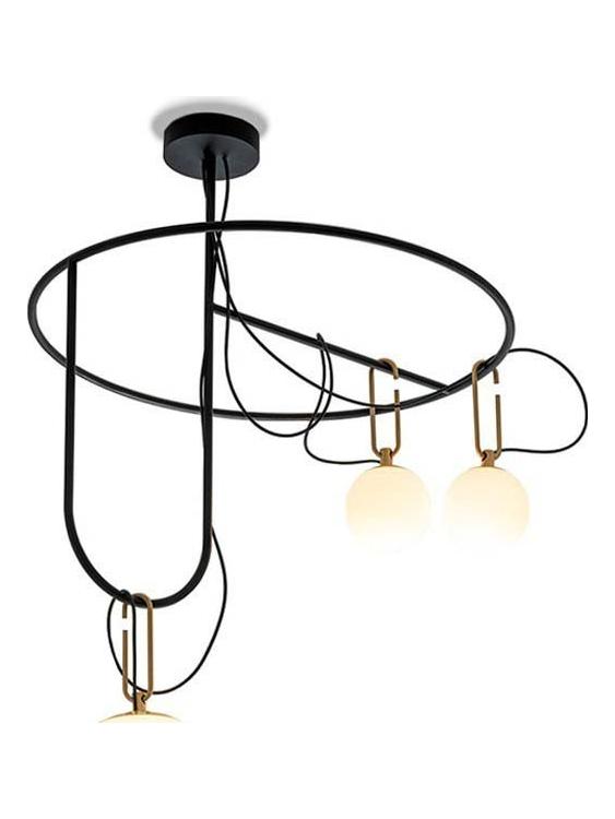 nh S4 Circulaire Multiple Suspended led Ceiling Lamp