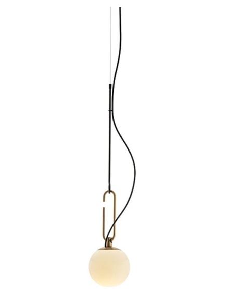 Nh Suspension Single Pendant Lamp With Glass Spheres