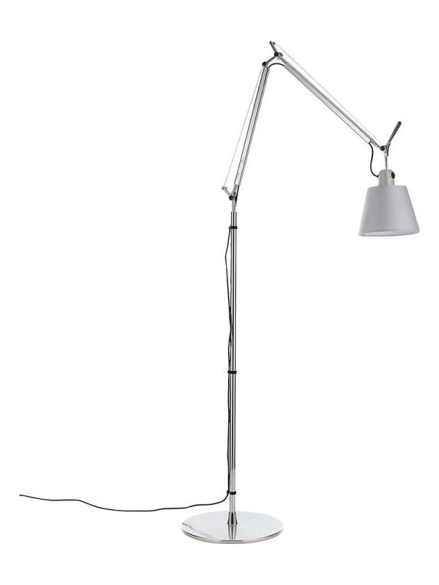 Tolomeo Basculante Floor LED Lamp with Satin Diffuser