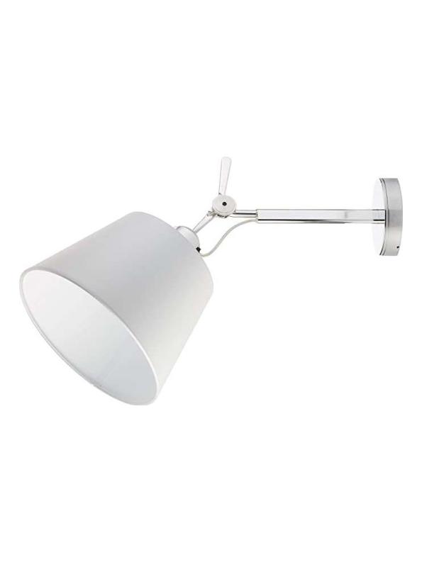Tolomeo Basculante Parete Wall Adjustable Diffuser 18 in Silk Satin
