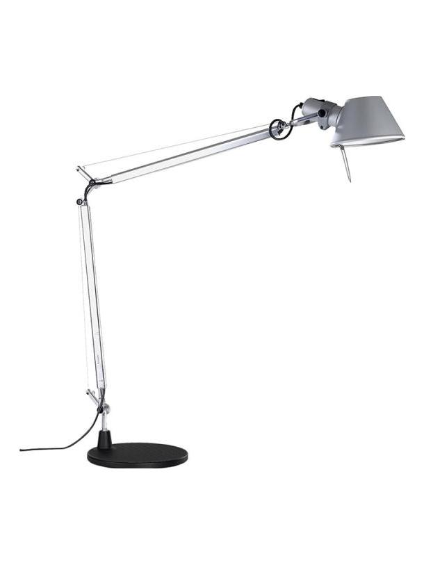 Tolomeo E27 aluminium-black table lamp