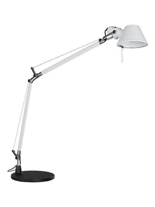 Tolomeo E27 black-white table lamp