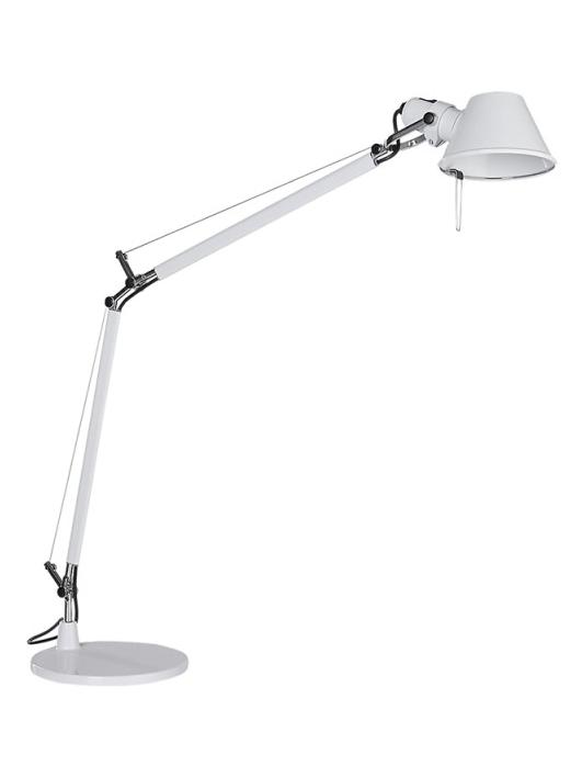 Tolomeo E27 white table lamp