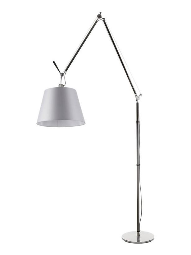 Tolomeo Mega Floor E27 LED Lamp in Satin 360