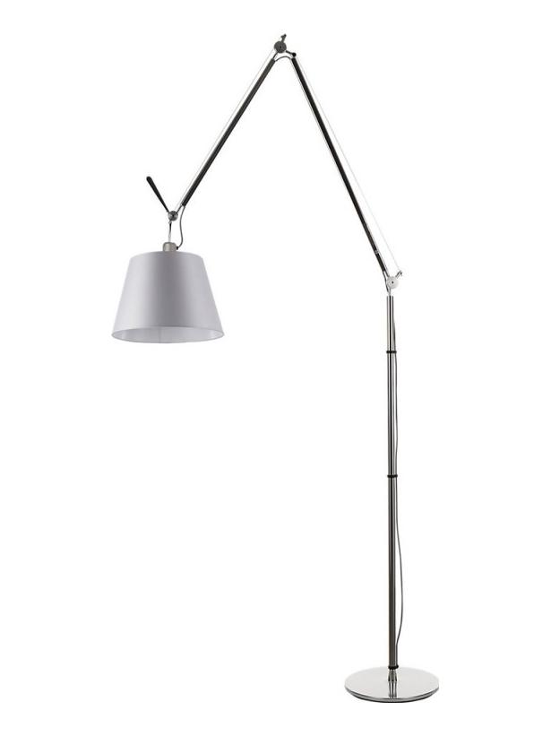 Tolomeo Mega LED Floor 3000K in Satin D360mm Lamp