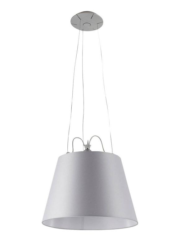 Tolomeo Mega Suspension Lamp with Satin Diffuser D520