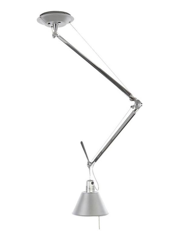 Tolomeo Off Center Suspension Lamp Aluminum Diffuser