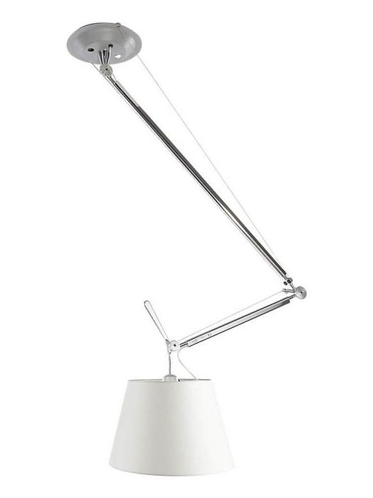 Tolomeo Off Center Suspension Lamp Satin Diffuser D240