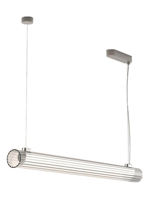 Io Pendant 1000 chrome led suspension lamp