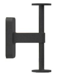 Tacoma Twin structure for led wall lamp