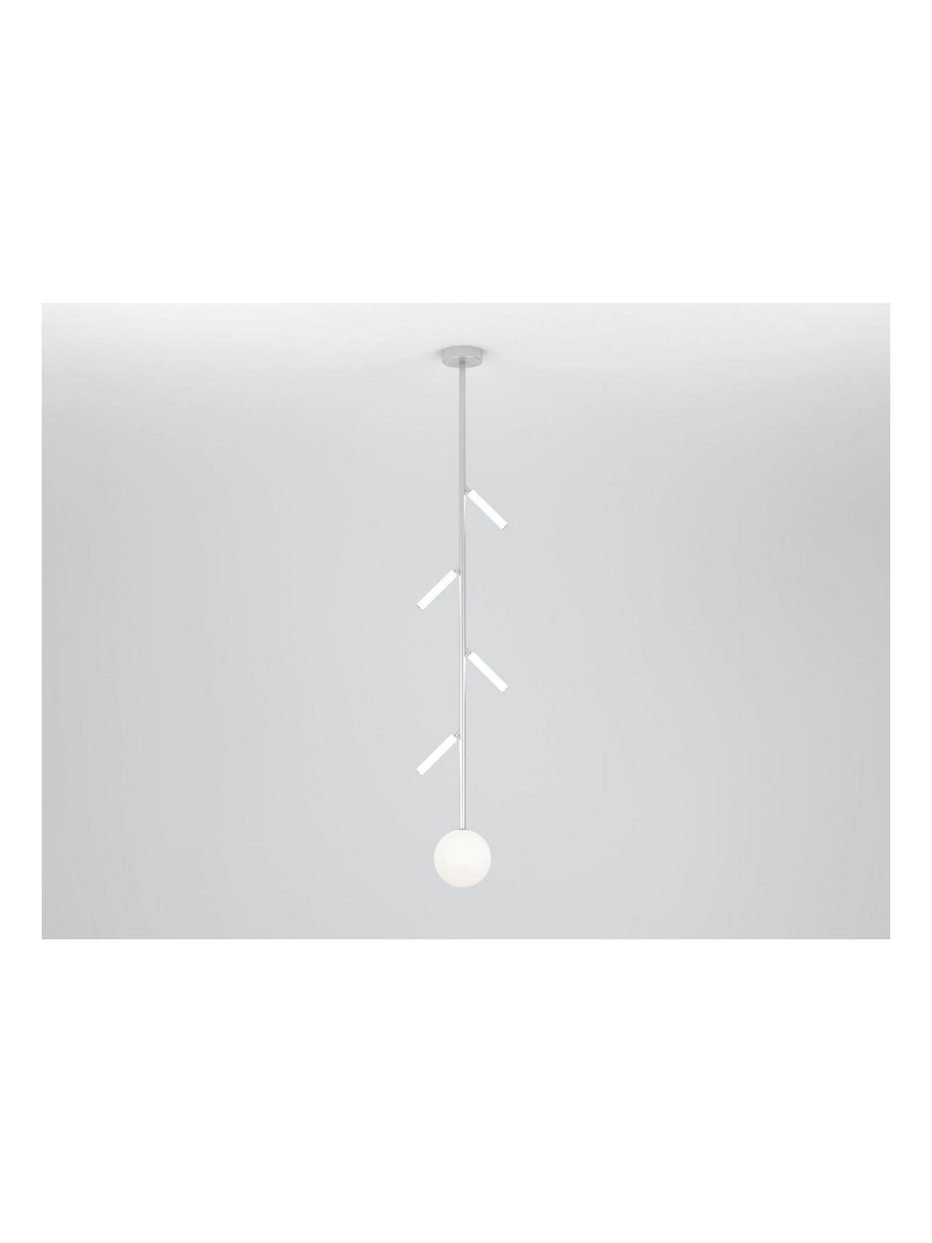 Arrow Short 2+2 tubes down - Suspension Lamp