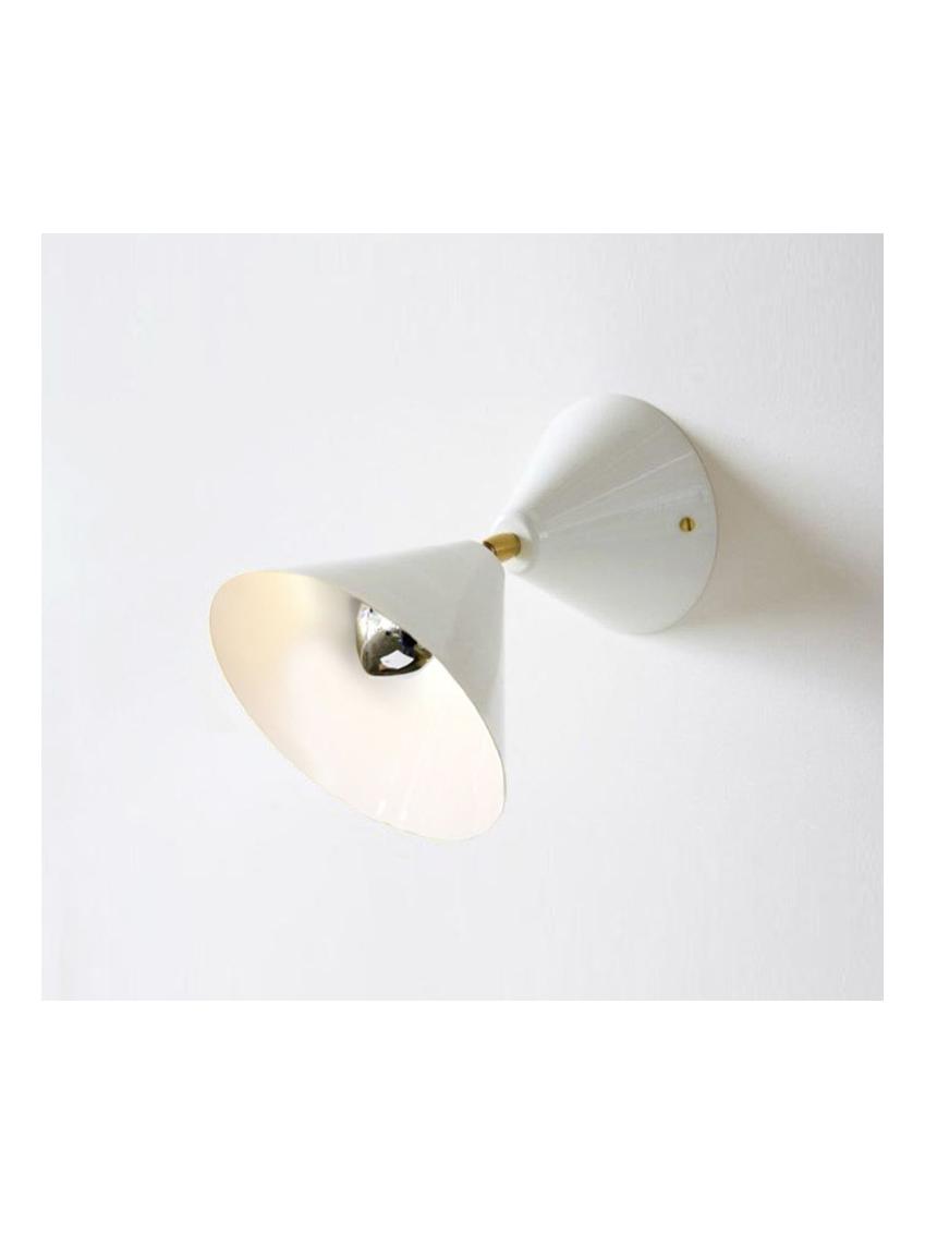 Cone Wall Lamp - White