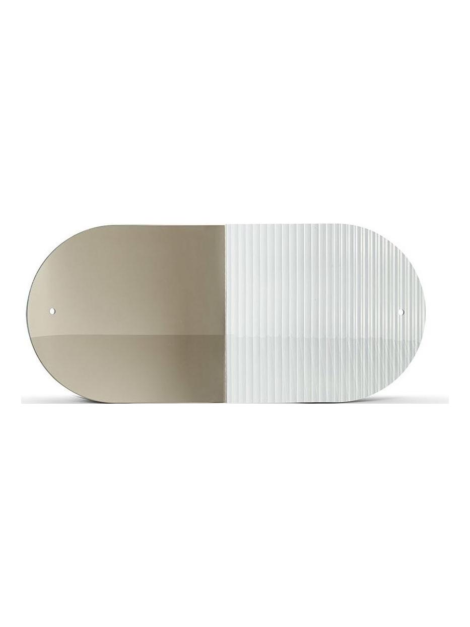 Obei Obei Mirror - Oval/extrawhite-bronze 