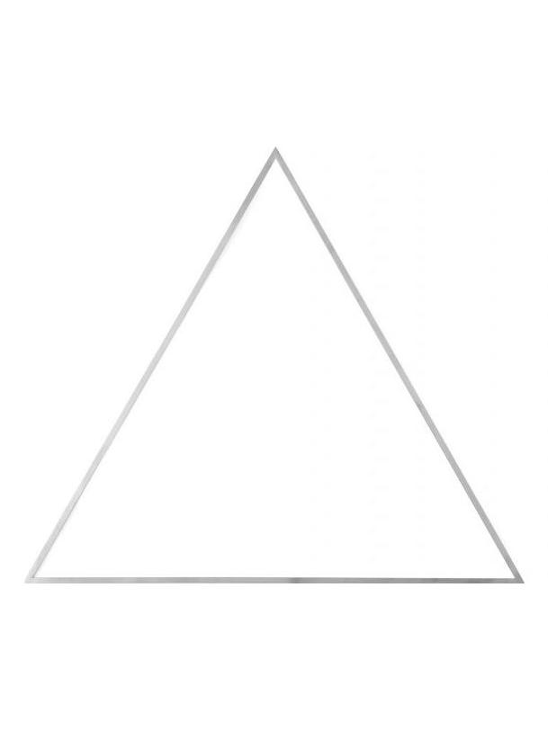 Still Frame Triangle - Brushed Stainless Steel