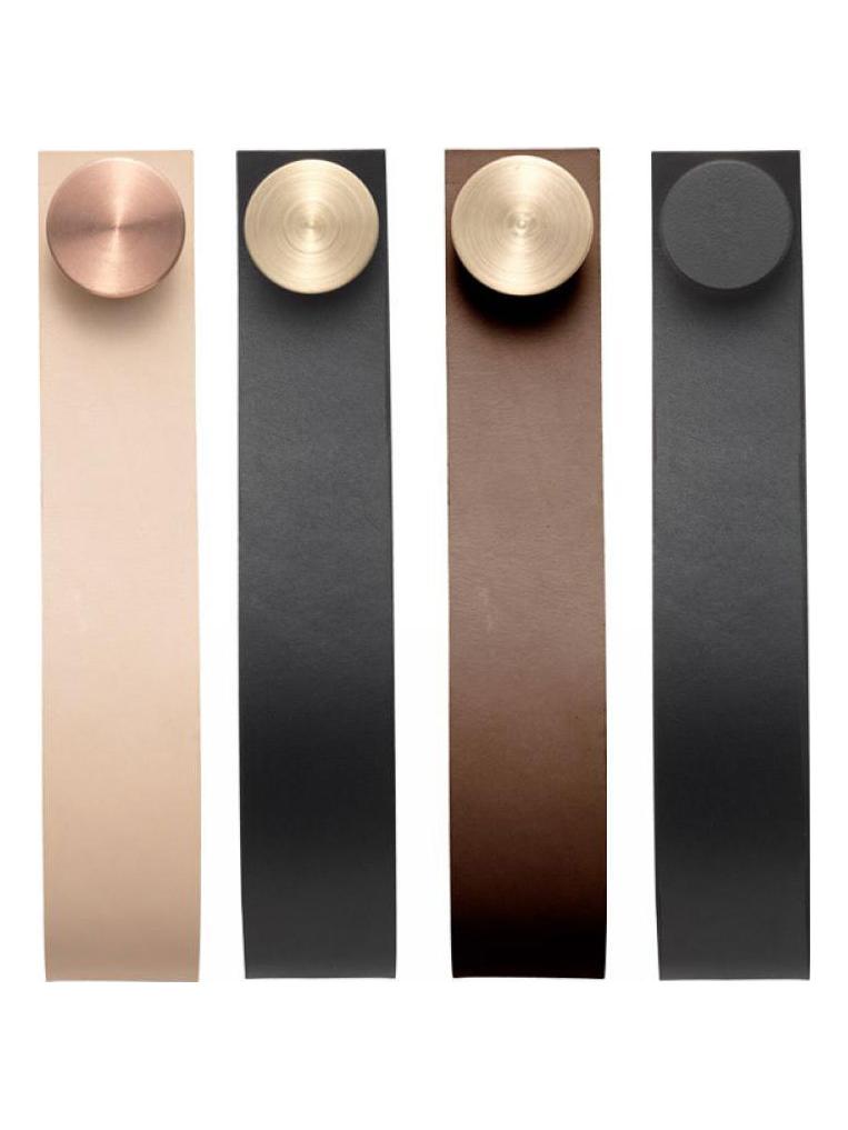 Stropp Hooks - Set of Two - Black/Black Leather