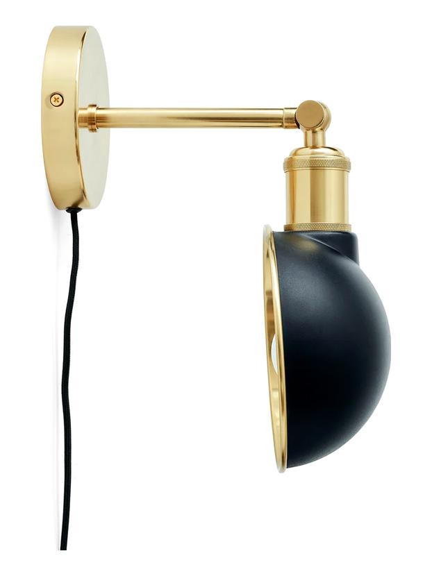 Walker Wall/Ceiling Lamp - Black