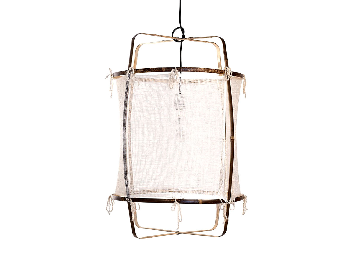 Z11 Black Silk White Suspension Lamp