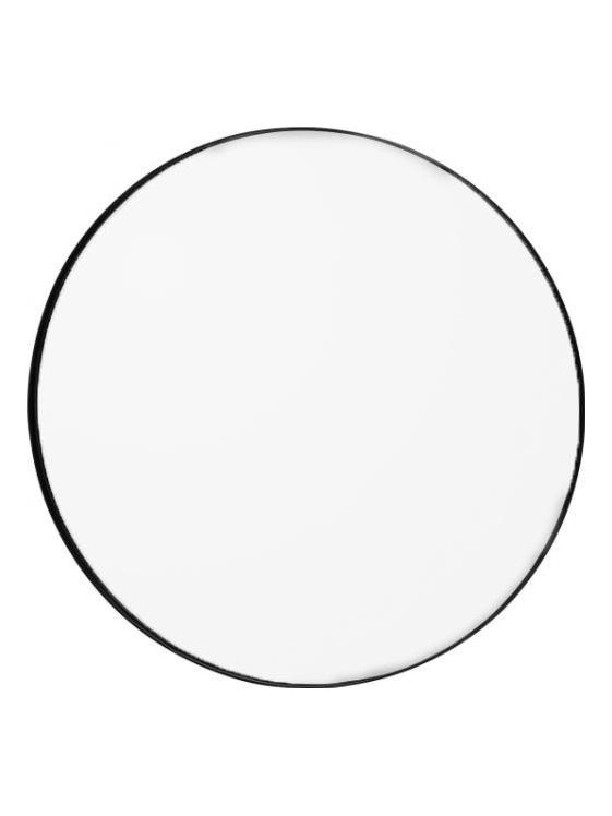 Circum Wall Mirror - Clear and Black / Ø 70 cm