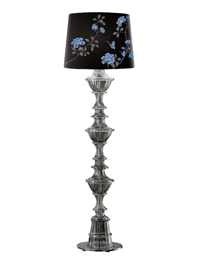 Samurai Limited Edition Floor Lamp in Venetian Crystal