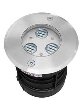 Sigma 3W Recessed Ground LED Floodlight for Outdoor and Marine Environments