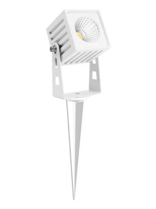 Zas Square led outdoor spotlight with spike